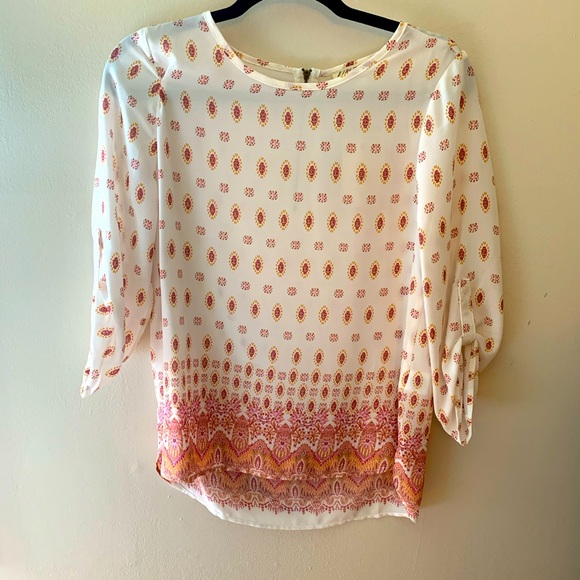 Pink Rose top - Picture 1 of 4